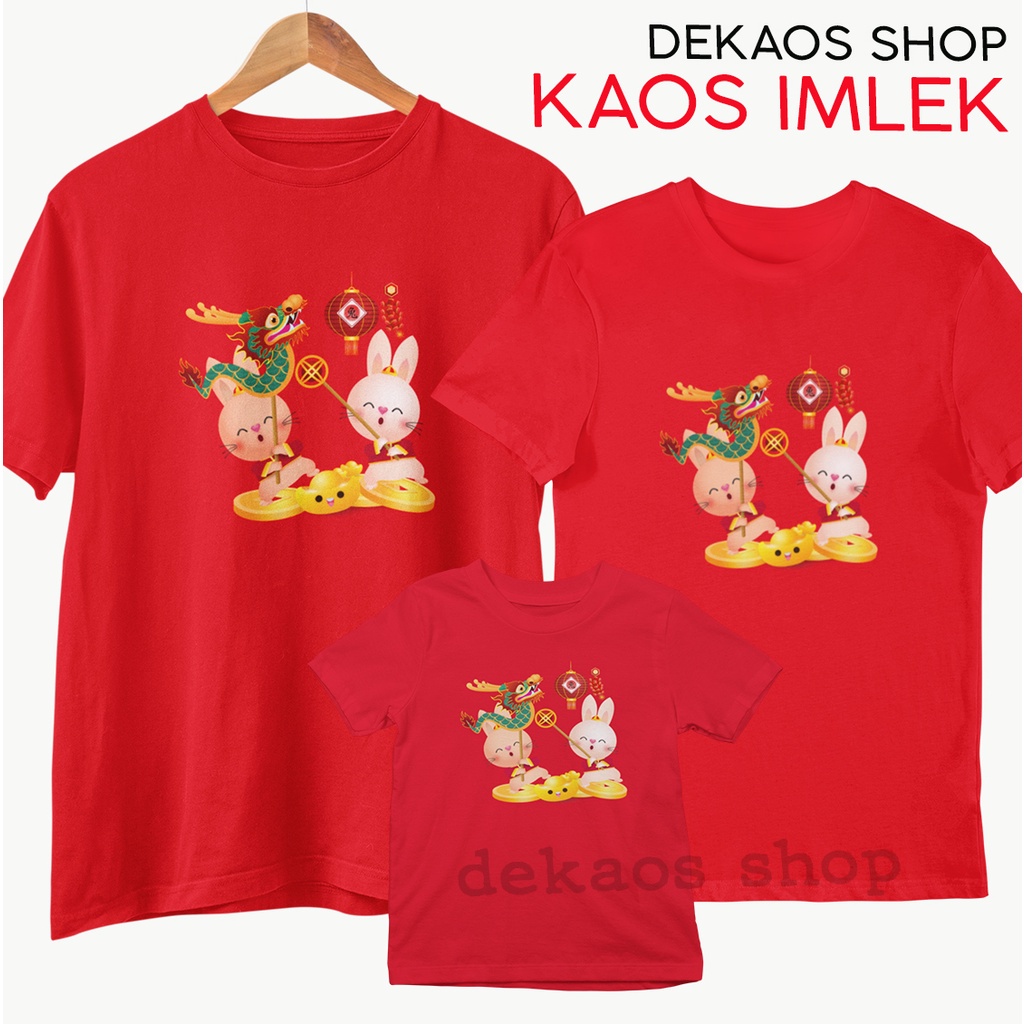 -kaossablonsaya- BAJU IMLEK 2023 / KAOS IMLEK TAHUN KELINCI / KAOS IMLEK 2023 / BAJU SINCIA / KAOS G