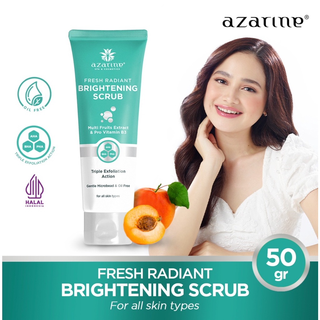 Azarine Fresh Radiant Brightening Scrub 50g