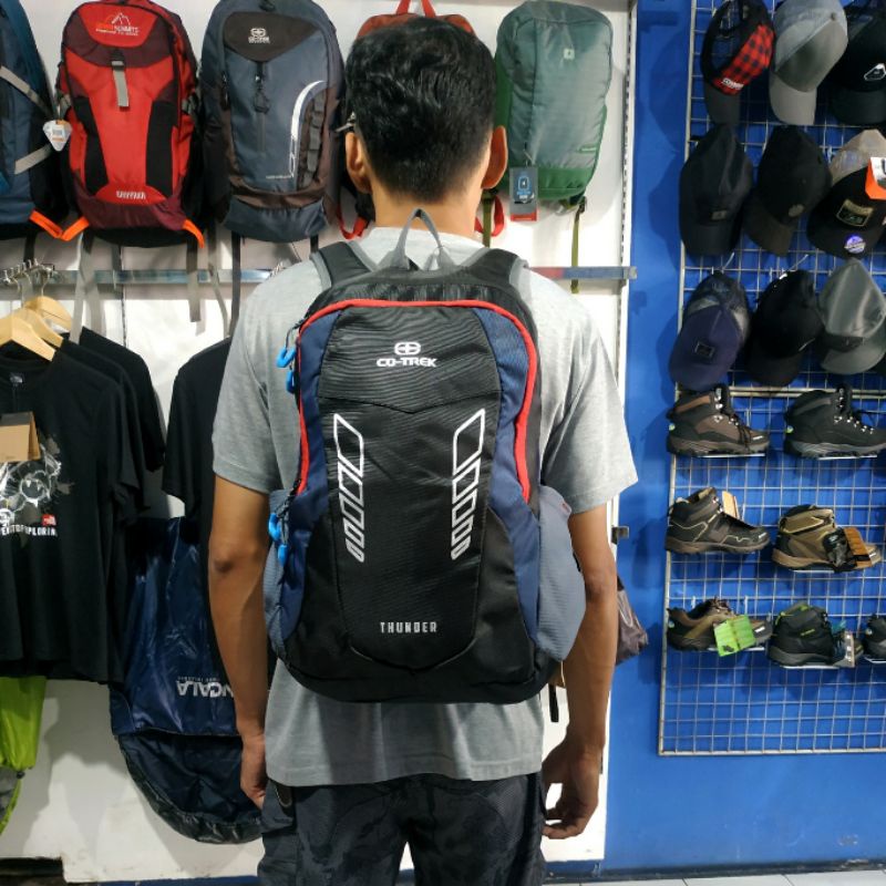 Tas Ransel 20L Cotrek Thunder Untuk Kerja Sekolah Kuliah Tas Punggung Backpack Kuat dan Awet