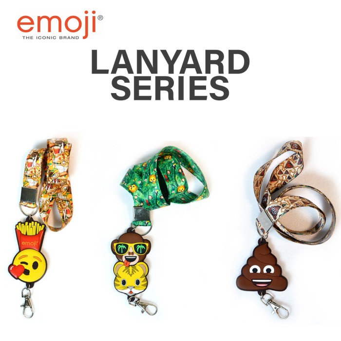 

PROMO EMOJI Gantungan Tali Lanyard Series Original Code 1190