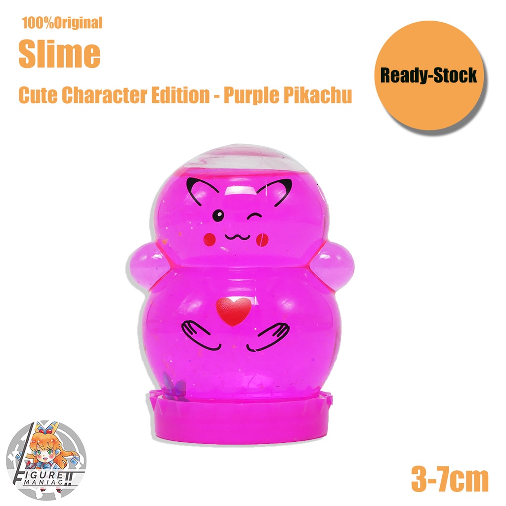 Figure Maniac - Slime Santa Pikachu Mini Cute Edition Import Premium Slime Lucu Cute Slime Aman Crystal Mud Galaxy Mud