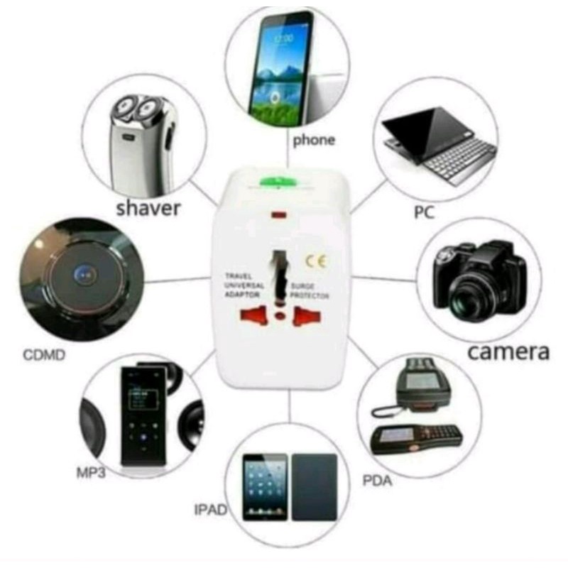 Travel adaptor universal internasional colokan universal