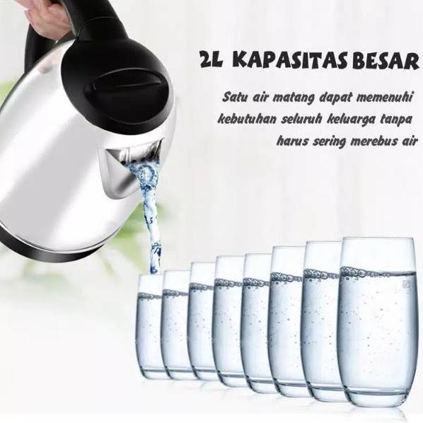 Stok Terbatas TEKO LISTRIK SCARLETT 1.5 - 2L TEKO SCARLETT ELECTRIK TEKO LISTRIK ELECTRIK HITTER PEM