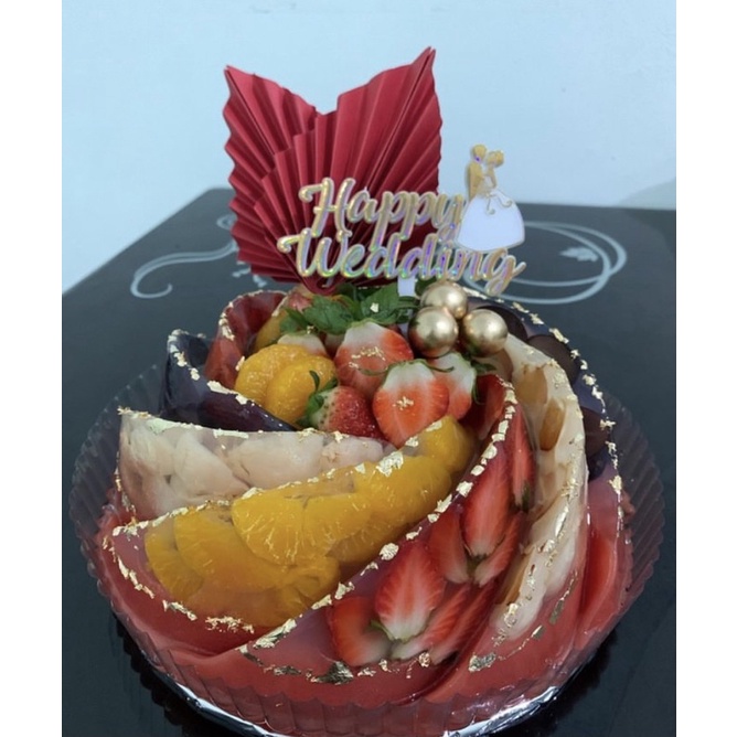 

pudding semangka buah mix 24cm