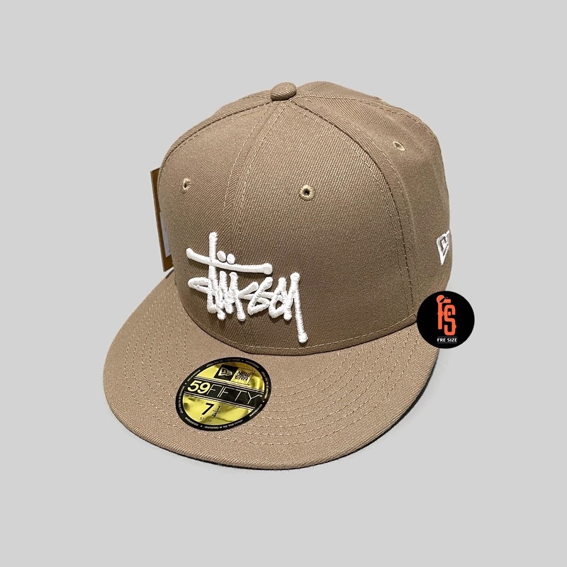 TOPI NEW ERA ORIGINAL 5950 AC STUSSY CAMEL