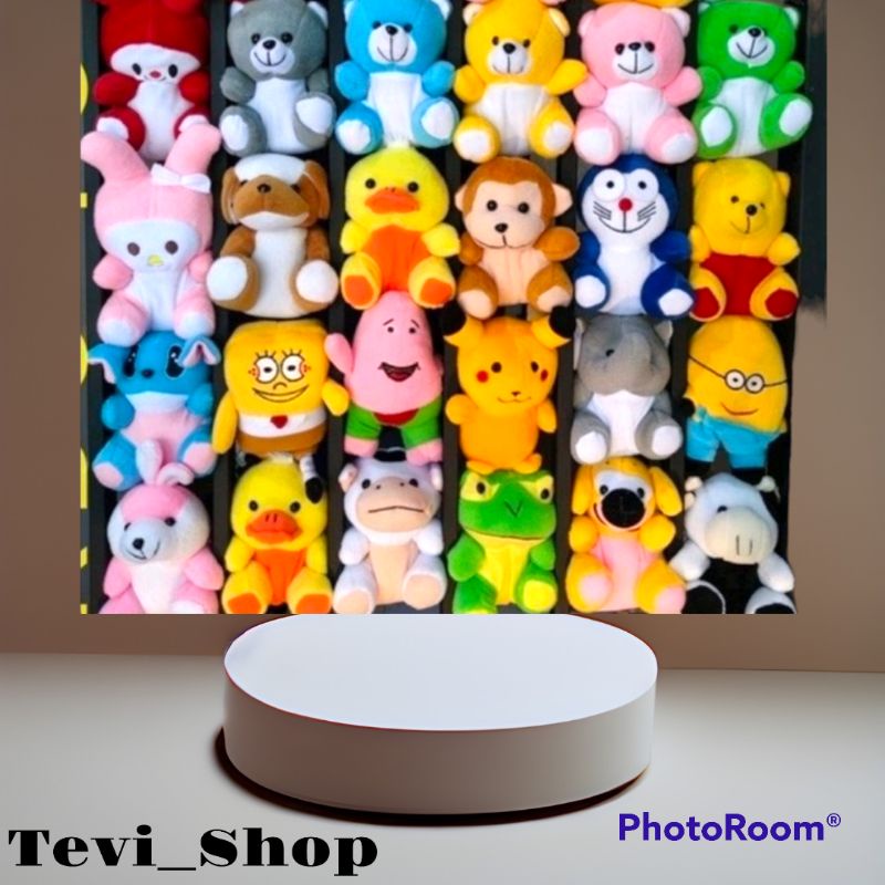 Boneka Capit Karakter Mini / Boneka Buket Kecil