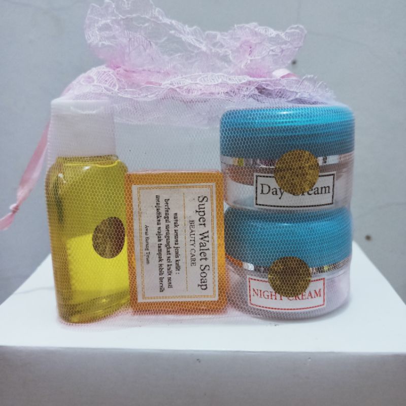 (CREAM)WELET FOT BIRU //CREAM WALET ORIGINAl