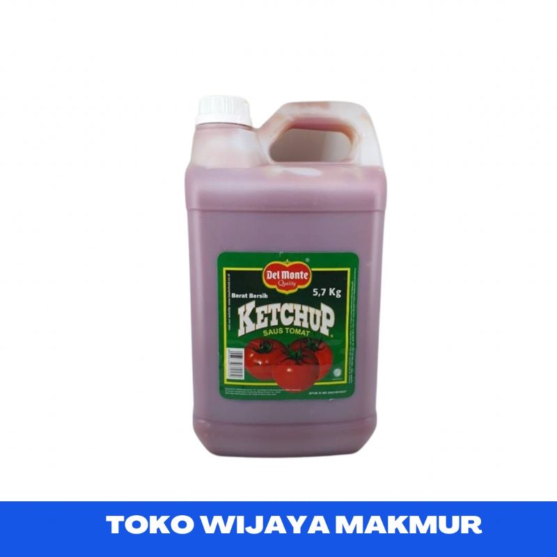 

Saus Tomat Jirigen Delmonte 5,7kg