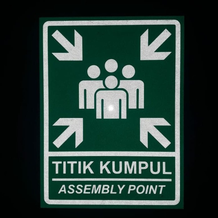 

RAMBU TITIK KUMPUL (PLAT ALUMINIUM)