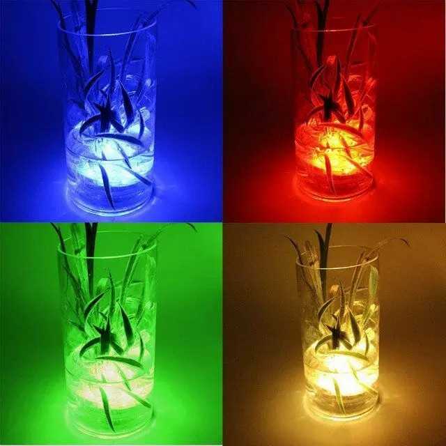 Lampu Hias LED RPG Remote Warna Warni Tahan Air Waterproof Underwater