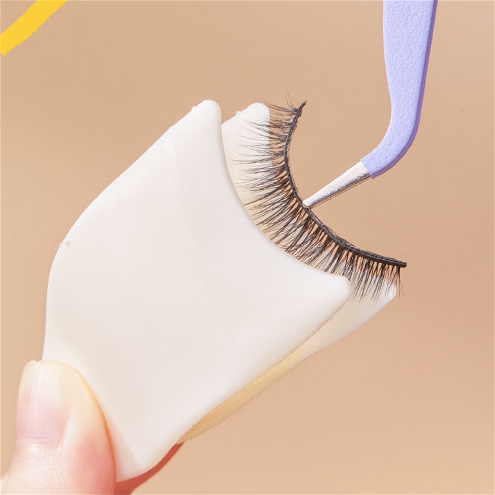 1pc woman Fake eyelash assistant tools Penjepit Bulu Mata Plastik Klip Bulu Mata Malas