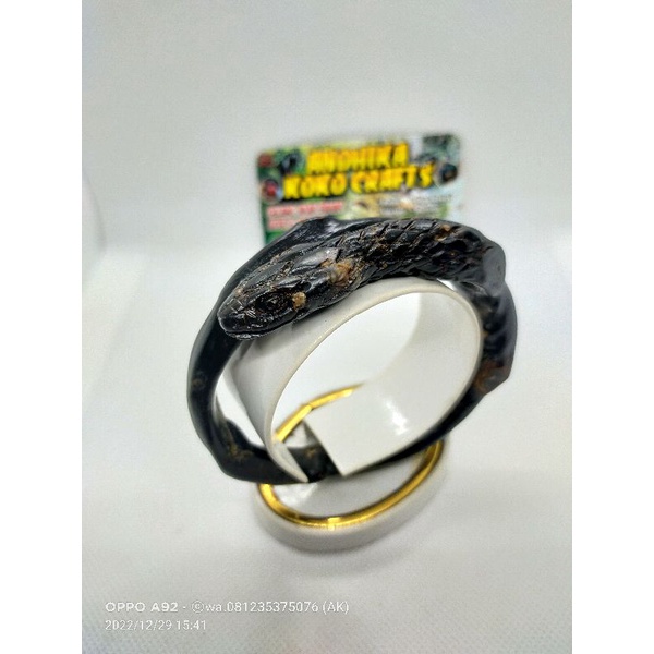 AKAR BAHAR HITAM UKIR ULAR