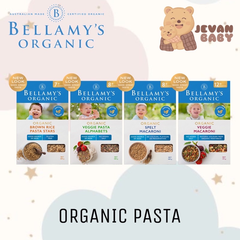 Bellamy's Organic Pasta / Pasta Bayi Anak