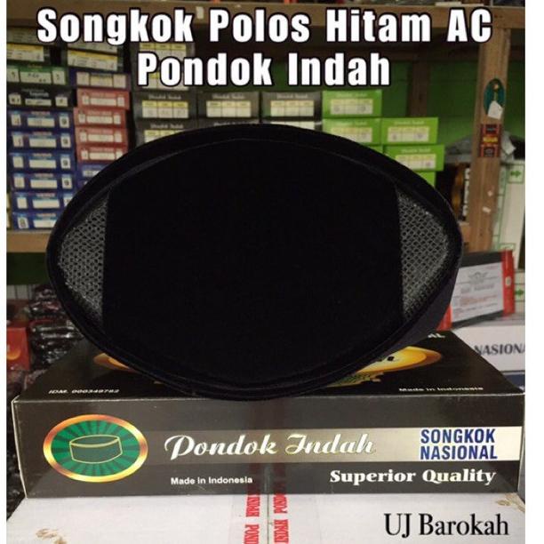 "MAM.22De22н" SONGKOK PONDOK INDAH/ SONGKOK POLOS/ SONGKOK HITAM/ PECI/ AC/ Tinggi 9/ Tinggi 10