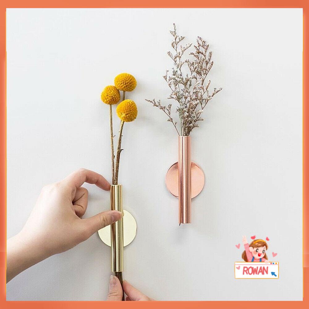 R-flower Vas Bunga Kreatif Dipasang Di Dinding Gaya Nordic Perangkat Bunga Dinding