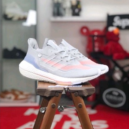 Adidas Ultraboost 21 &quot;Crystal White/Cloud White-Glow Pink&quot;