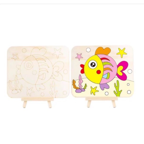 

Kanvas Sketsa BT21 20x20 cm / Kanvas Lukis Sketsa Mewarnai