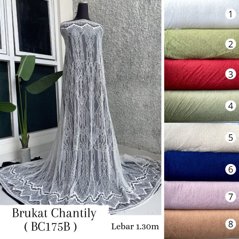 (alena textile) BRUKAT CHANTILI / BROKAT CHANTILY