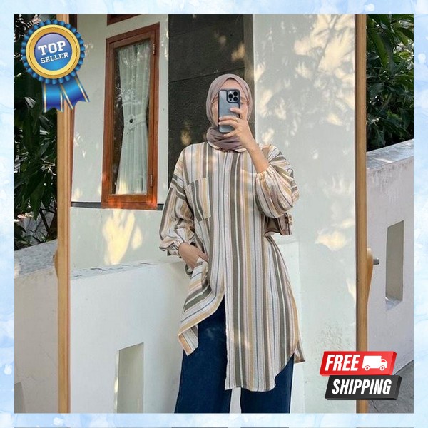 Baju Atasan Tunik Model Terbaru Bsju Tonik Kerja Kantor Tunika Murah Berkualitas Dress Tunika Cewe R