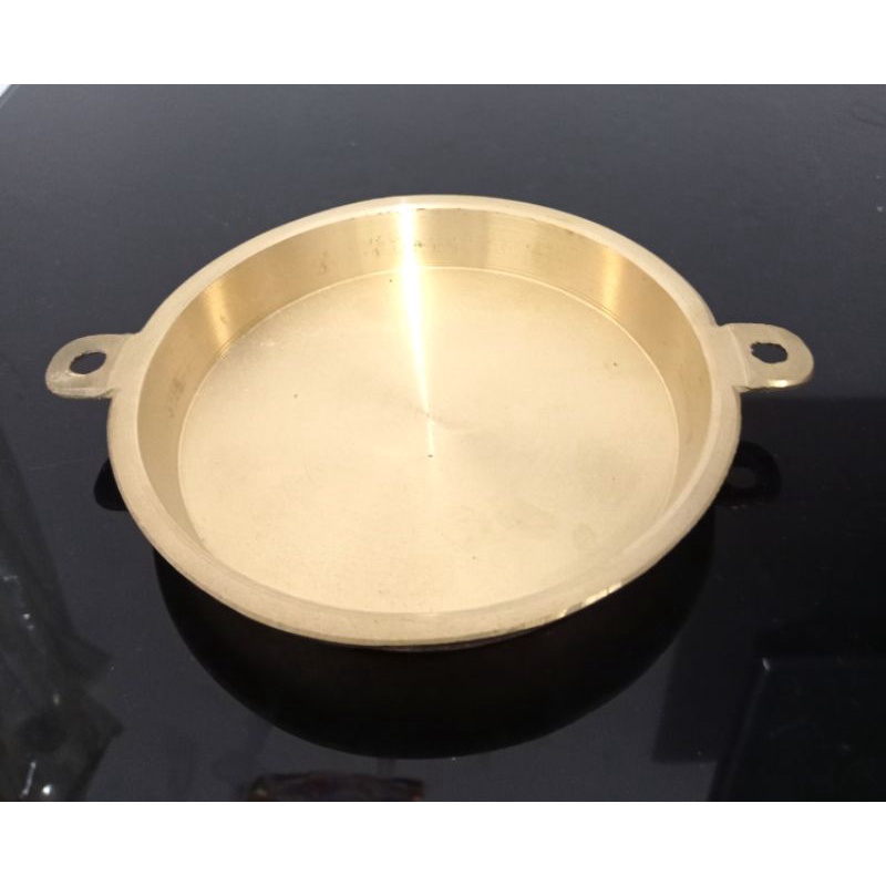 loyang / cetakan apam pinang bangka martabak manis bahan kuningan diameter 16cm import