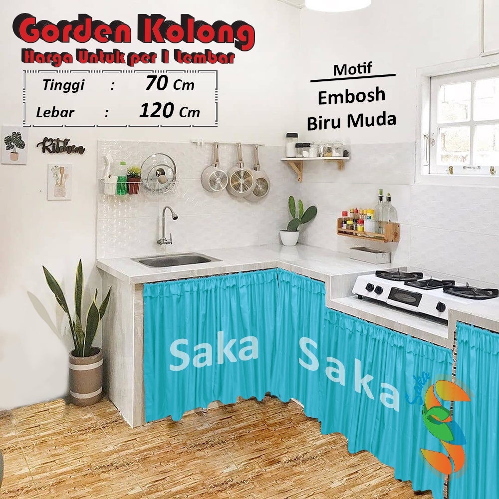 Gorden Kolong Dapur Minimalis