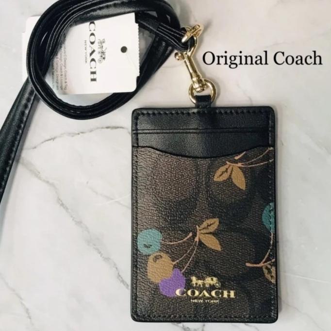 

Coach Lanyard ID Original Classic Metal Edition Black