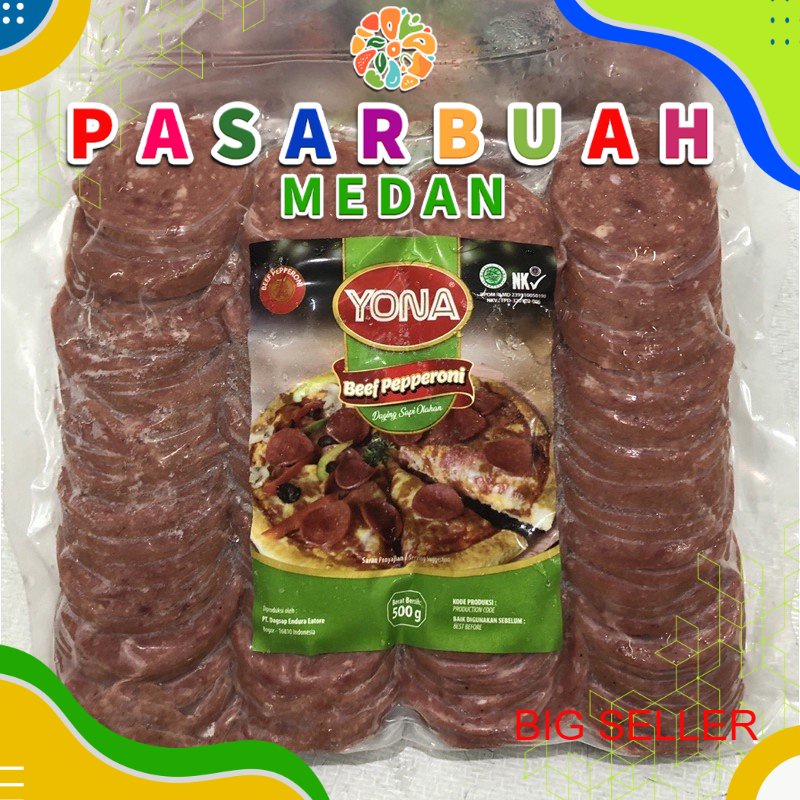 

Yona Pepperroni Beef 500gr | PASAR BUAH MEDAN