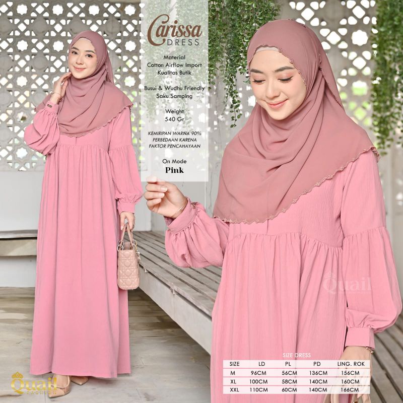 Carissa Dress - Quail Hijab