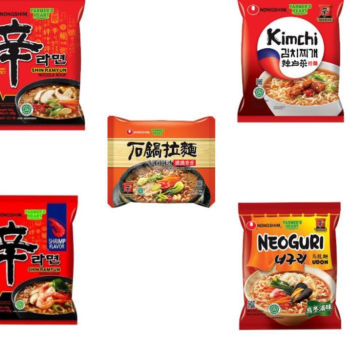 

8.8 Nongshim / nong shim / shinramyun / neoguri / claypot / bulgogi ed 05.2023