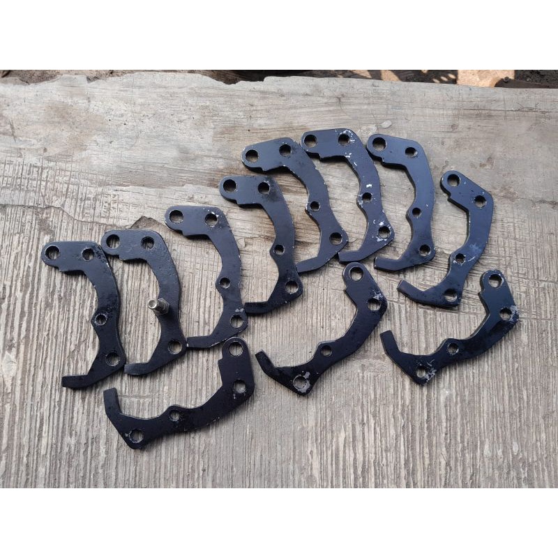 Bracket breket braket kaliper cakram rem depan Klx 150 original copotan palababi bawah
