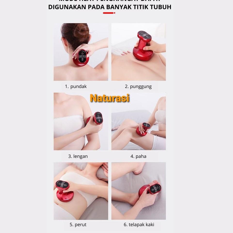 Grosir❊➲ alat bekam kop cupping kerokan listrik alat penghangat tubuh alat pijat bisa di Cas 073 ➲
