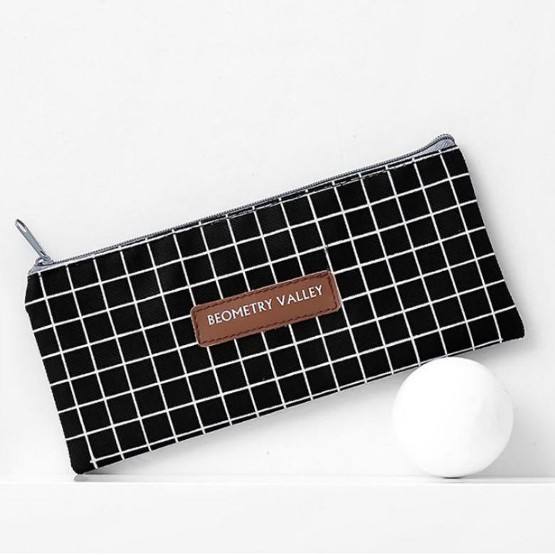 

(W-E4E㊚) Tempat Pensil Geometry Valley Pencil Case Murah / Tempat Kosmetik Murah langsung kirim