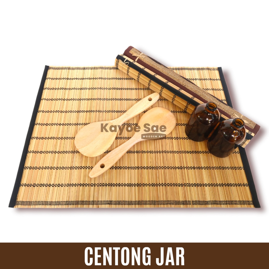 CENTONG JAR KAYU/ SENDOK NASI MAGIC JAR / CENTONG NASI / CENTONG NASI KAYU