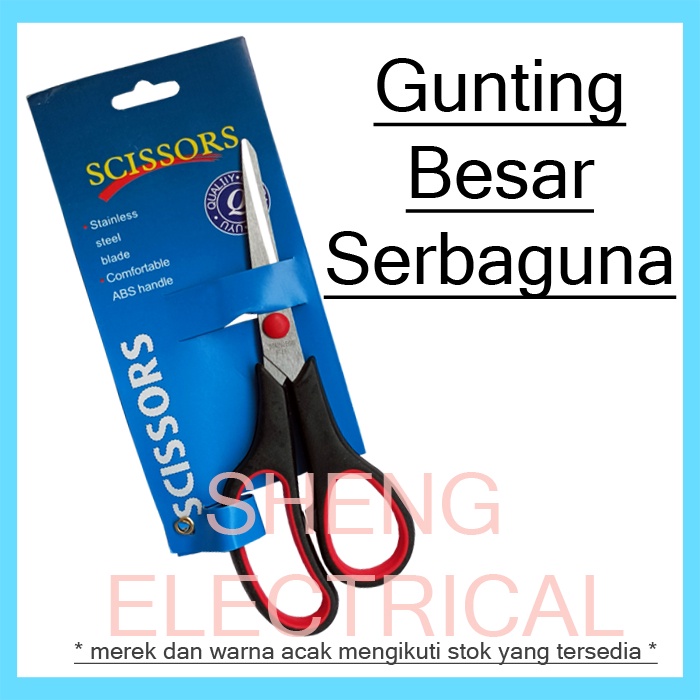 

Gunting Serbaguna Multifungsi Fancy Scissors Stainless Steel