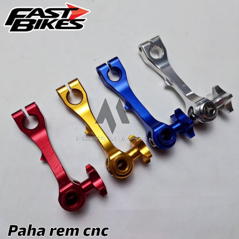 PAHA REM BELAKANG FULL CNC TUAS REM BELAKANG CNC UNIVERSAL MIO BEAT SCOOPY GENIO GEAR125 VARIO DLL