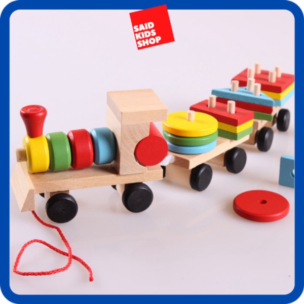 

Puzzle Puzzle - Limited SAIDKIDSHOP Geometry Geometri/ Train Kereta Promo