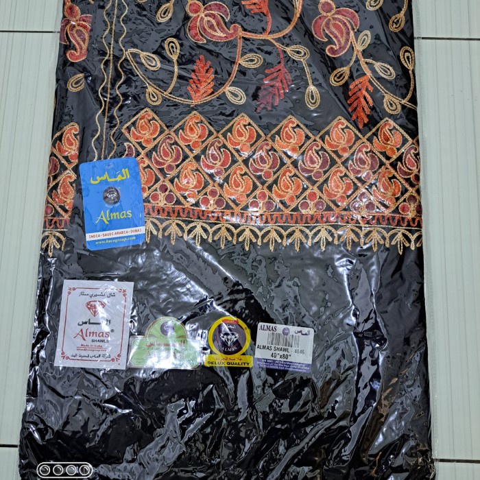 {FamilyStore} Rida Kashmiri Sulam Limited Edition - Almas 02 Berkualitas