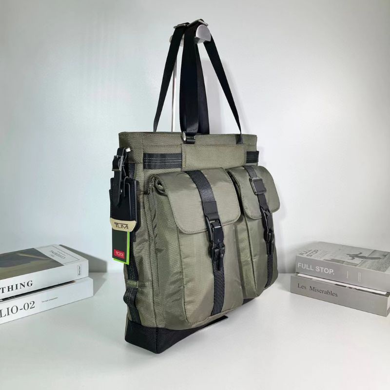 Tote Bag Tumi Liaison Olive Green Tas Tenteng Mirror Quality
