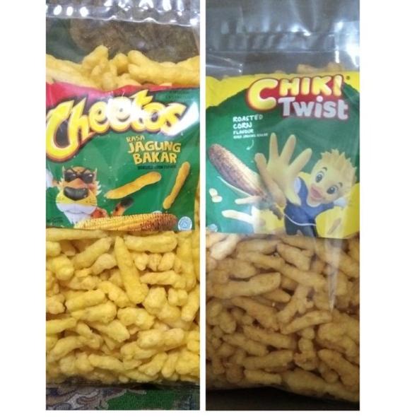 

㊐ Snack kiloan kemasan 250gr Jetz, Cheetos, Walens, dll. ㊤