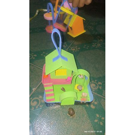 rumah maianan kelomang Umang model rumah sedang