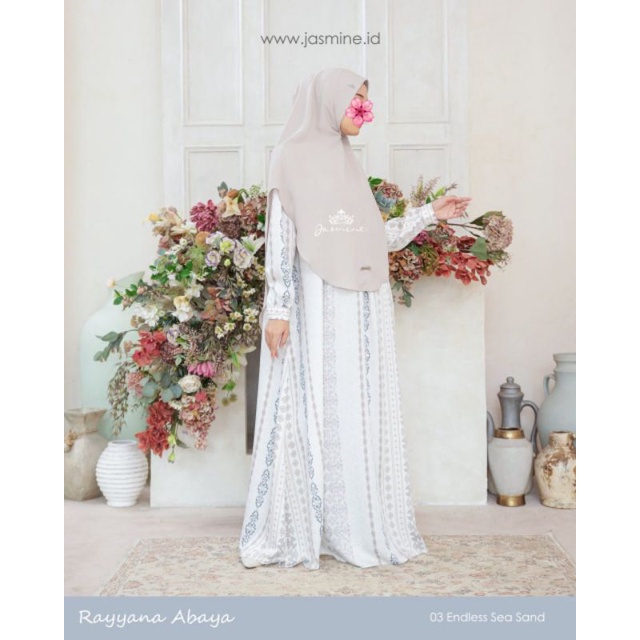 RAYYANA ABAYA (ABAYA ONLY) JASMINE BY LIDIA HADIWINOTO NEW DESIGN SEROJA FAMILY