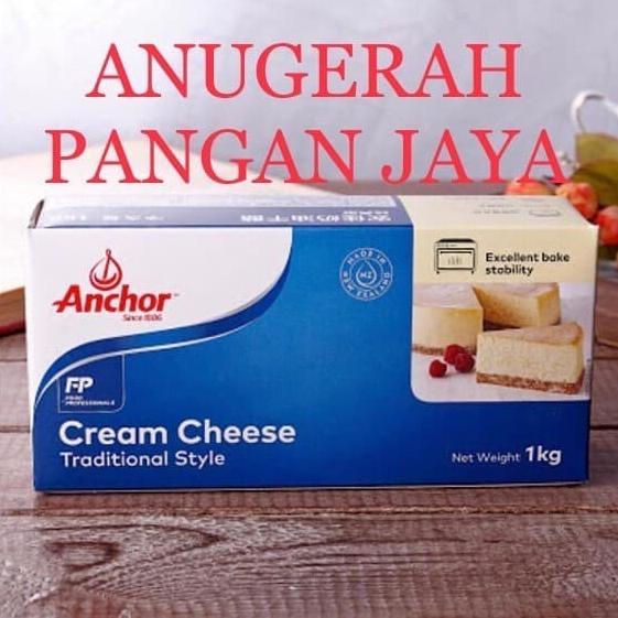 

Anchor Cream Cheese 1kg TERLARIS TERPERCAYA ORIGINAL