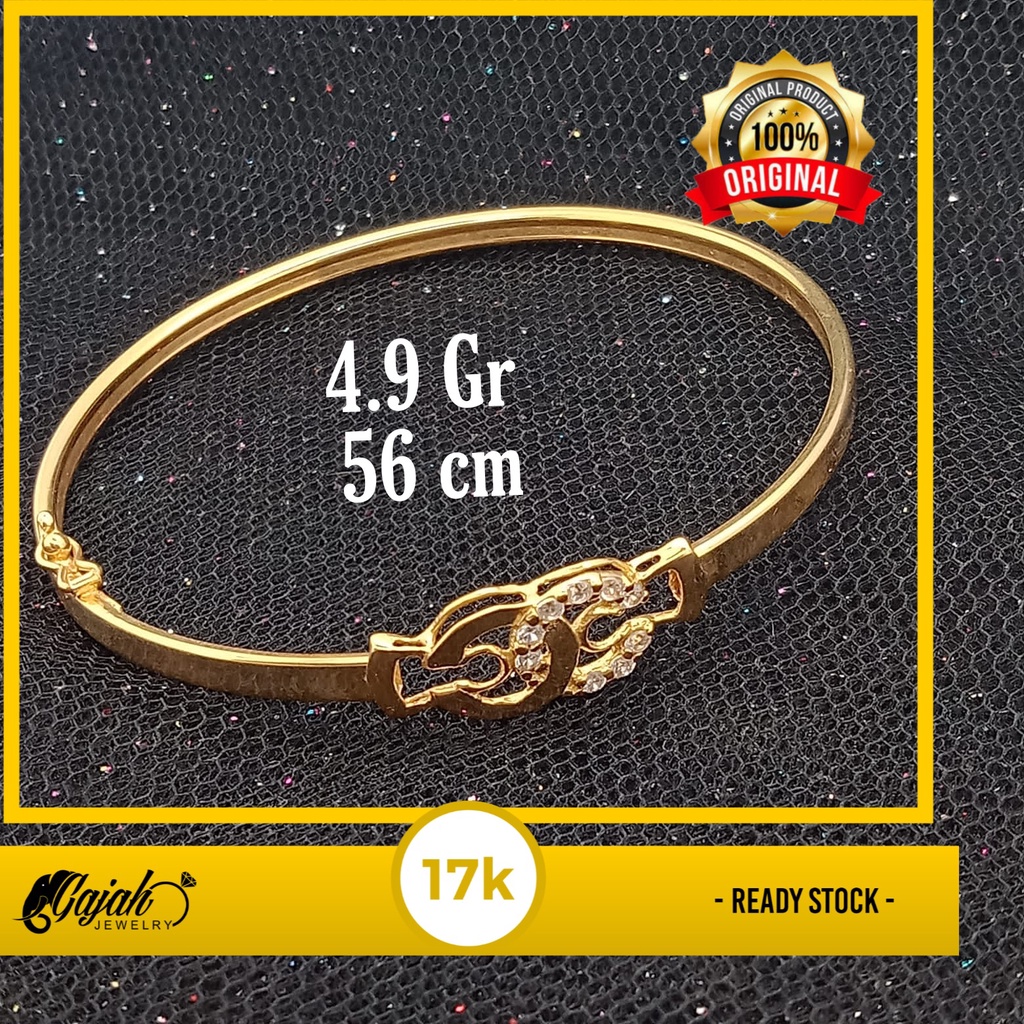 Gelang Emas 17 K - 4.9 gr kadar 750 - 4046