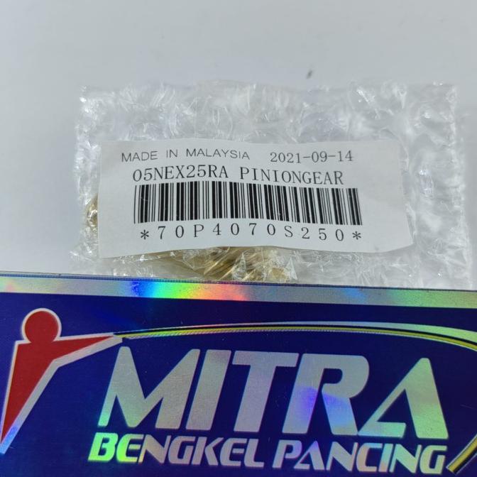 Pinion Gear 2500 Shimano Sienna Aernos Tahun 2005