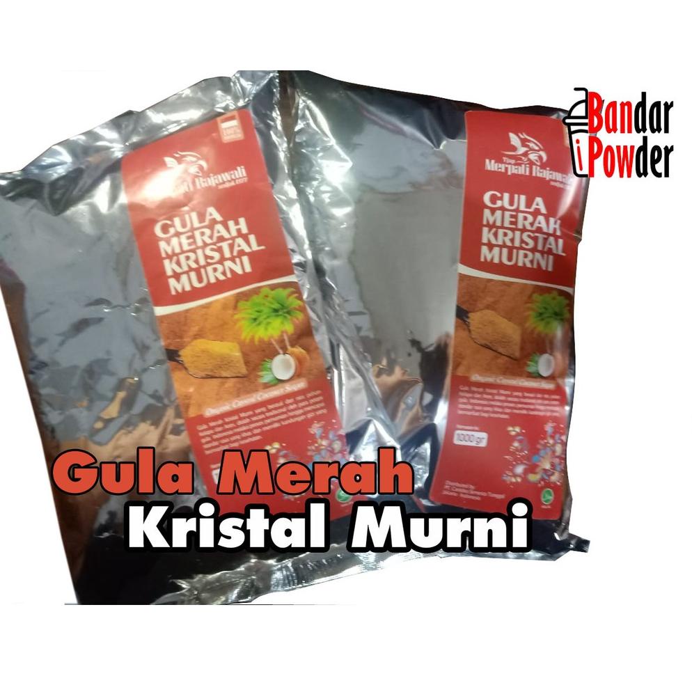 

[PRODUK ZIB] Bubuk Gula Aren Organik 1kg - Brown Sugar Kristal murni - Bandar Powder ZH0