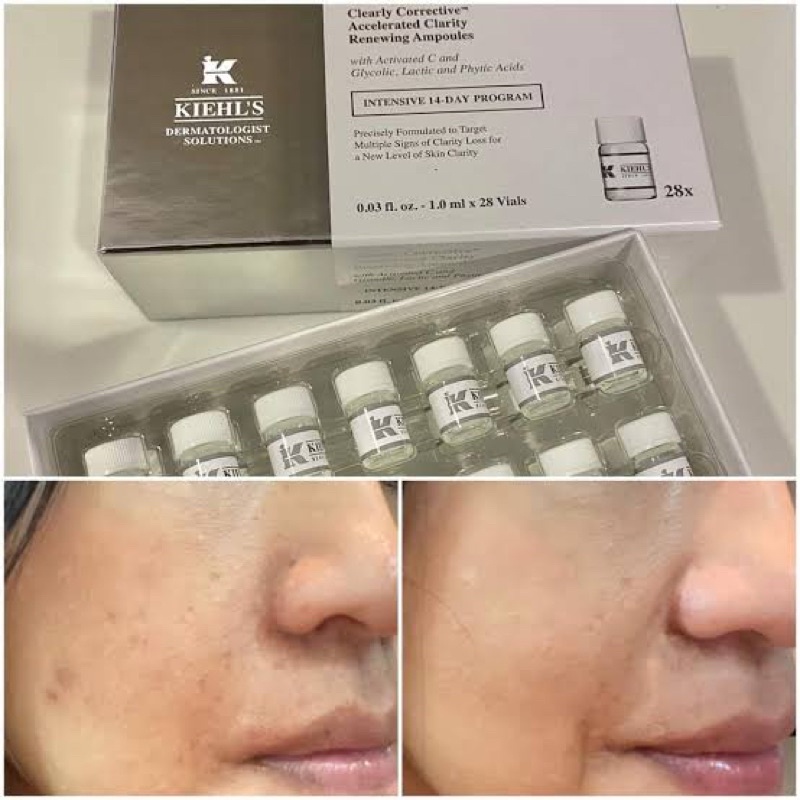 KIEHL’S Clearly Corrective Ampoules For Dark Spot - (PER 1PCS AMPOULE) || 100%ORIGINAL