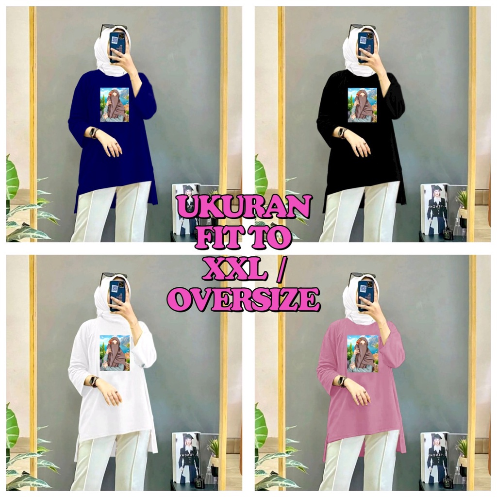 MUKZHOP - TUNIK HIJAB 4 / tunik / atasan / fahsion muslim / dress / terbaru / terlaris / termurah