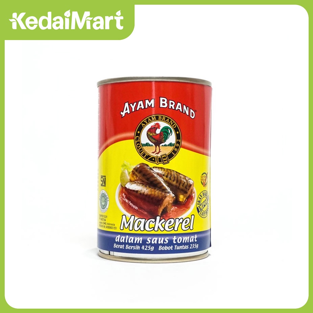 

Ayam Brand Mackerel 425 Gram