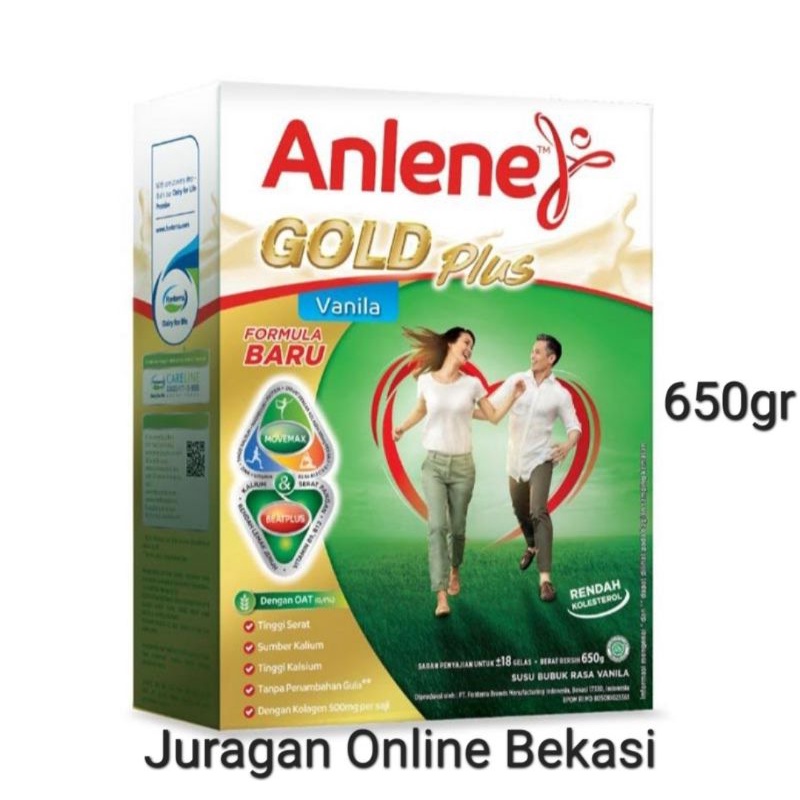 

SUSU ANLENE GOLD PLUS [650ml]