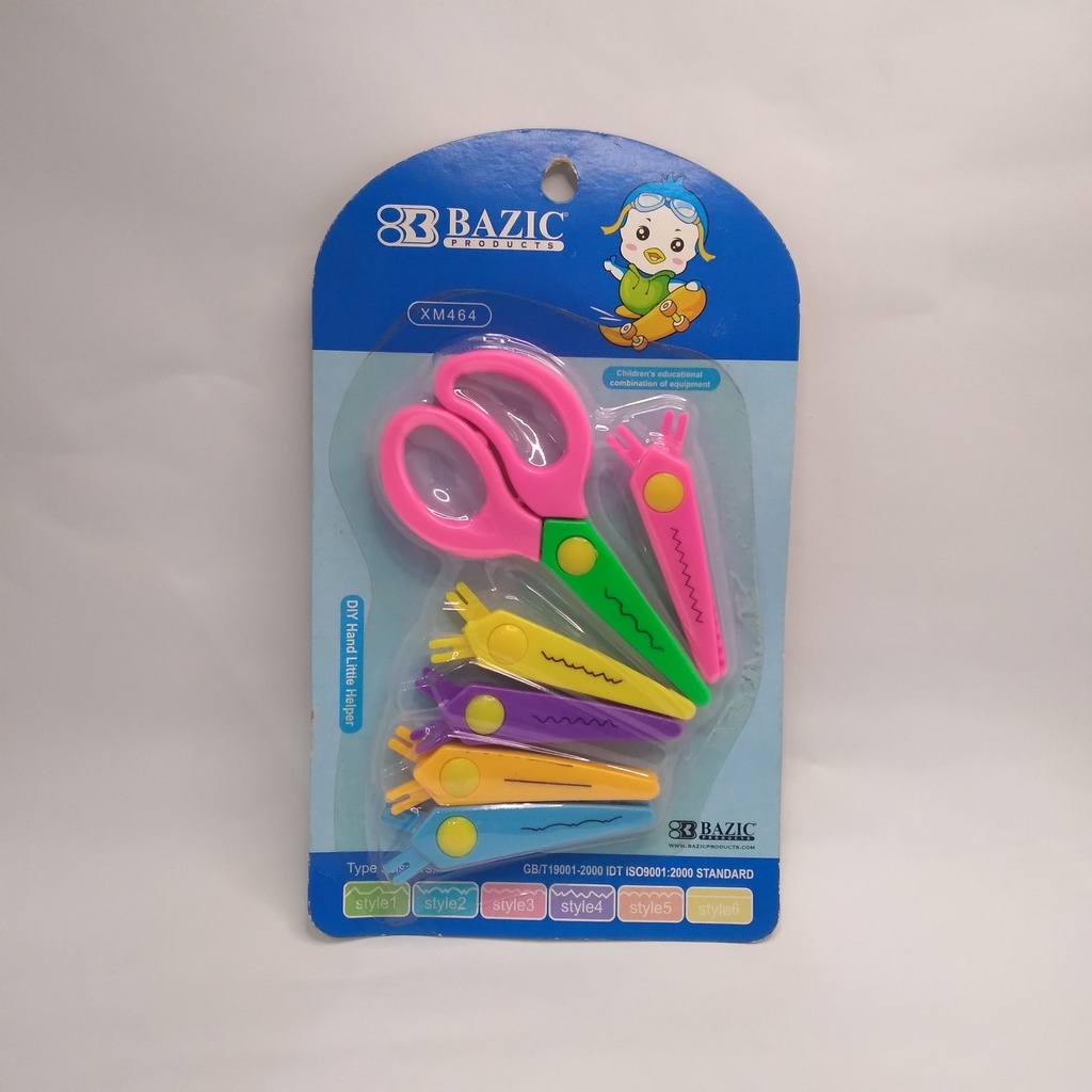 

GUNTING KERTAS PRAKARYA ZIG ZAG/BERGERIGI 6 MODEL